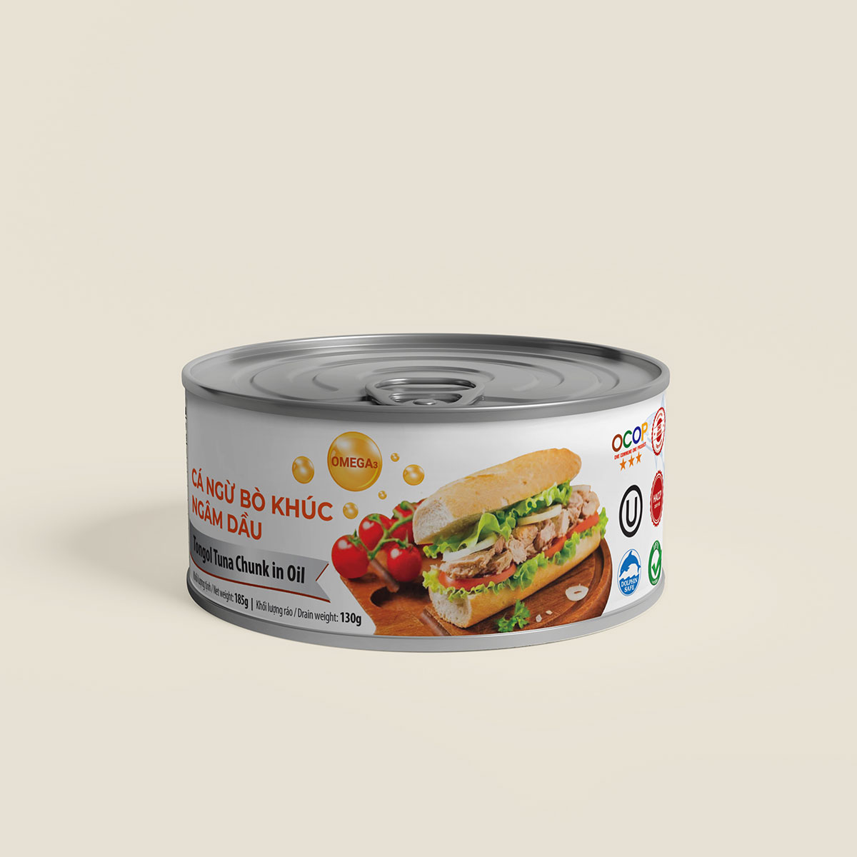 Cá ngừ bò khúc ngâm dầu