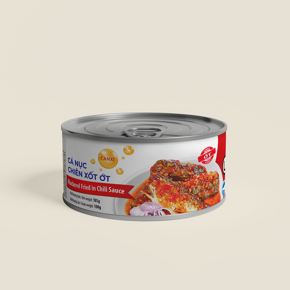 Cá nục chiên xốt ớt
